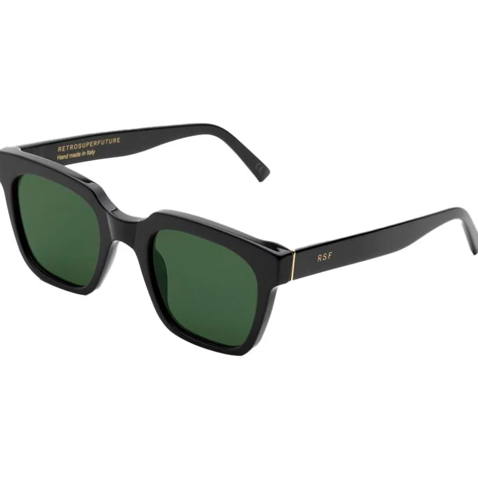 Lunettes de soleil Retro Super Future Giusto Black Green