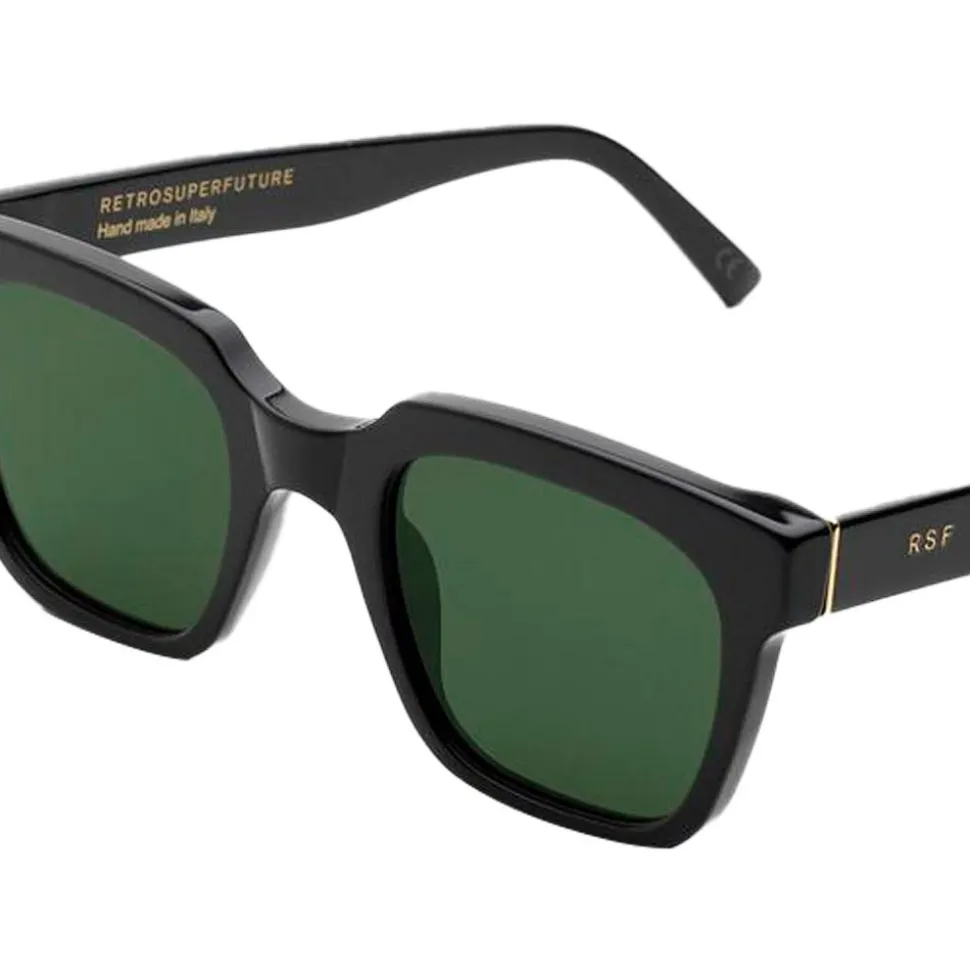 Lunettes de soleil Retro Super Future Giusto Black Green