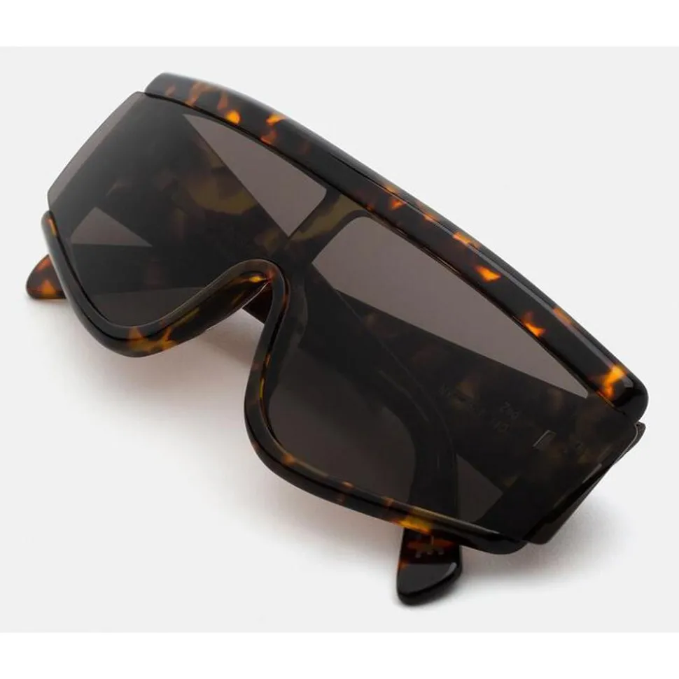 Lunettes de soleil Retro Super Future Zed Burnt Havana Brown