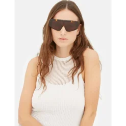 Lunettes de soleil Retro Super Future Zed Burnt Havana Brown