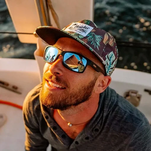 Lunettes de soleil Revo Crawler Matte Black Tortoise Serilium Blue Water Polarized