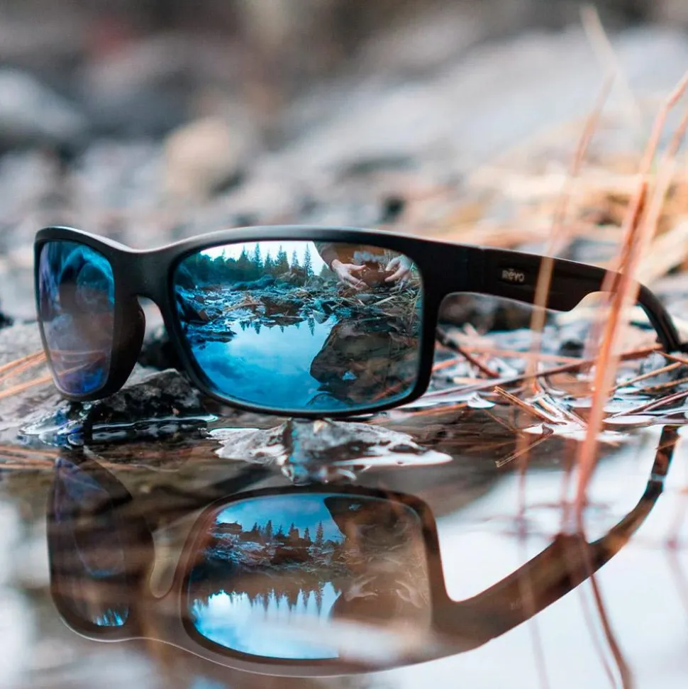 Lunettes de soleil Revo Crawler XL Matte Black Serilium Graphite Polarized