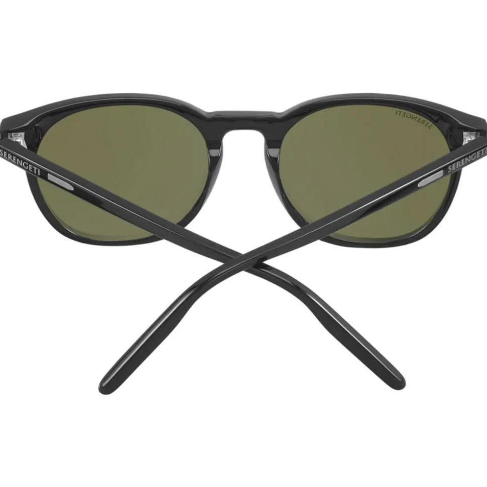 Lunettes de soleil Serengeti Arlie Shiny Black Mineral Polarized 555nm