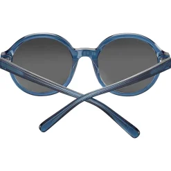 Lunettes de soleil Serengeti Joan Shiny Transparent Fed Blue Mineral Polarized Smoke