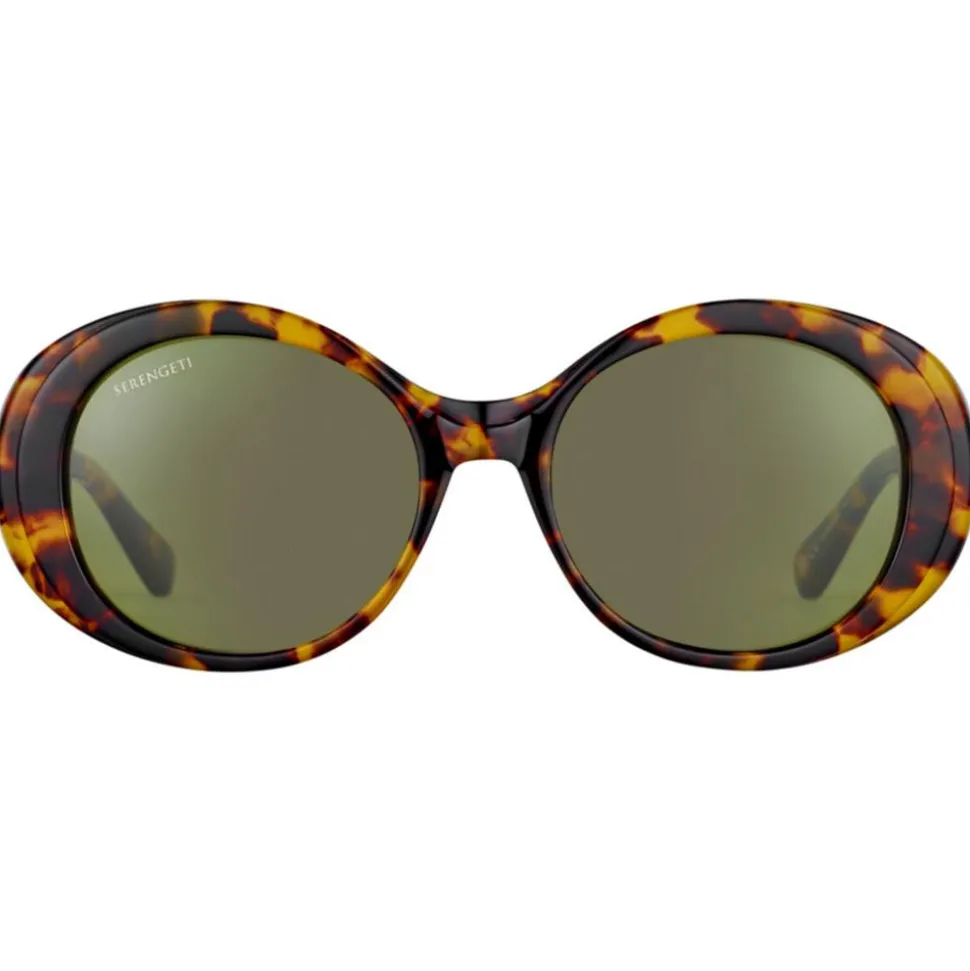 Lunettes de soleil Serengeti Bacall Shiny Tortoise Havana Polarized 555nm