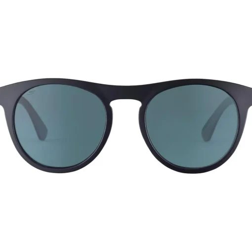 Lunettes de soleil Serengeti Kingman Matte Black Saturn Polarized Petrol Blue