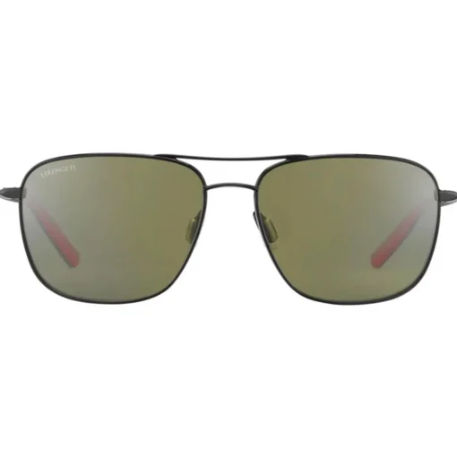 Lunettes de soleil Serengeti Spello Shiny Black Red Mineral Polarized 555nm