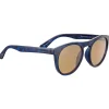 Lunettes de soleil Serengeti Kingman Shiny Tortoise Dark Blue Saturn Polarized Drivers