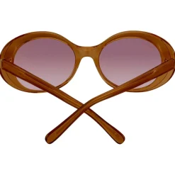 Lunettes de soleil Serengeti Bacall Shiny Crystal Caramel Brown Drivers Gradient