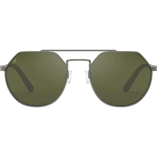 Lunettes de soleil Serengeti Shelby Matte Gunmetal Saturn Polarized 555Nm Cat 2 To 3