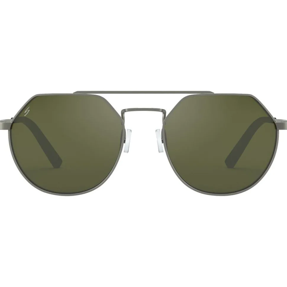 Lunettes de soleil Serengeti Shelby Matte Gunmetal Saturn Polarized 555Nm Cat 2 To 3