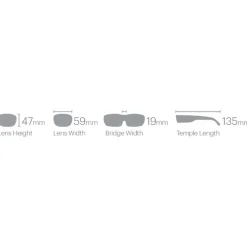 Lunettes de soleil Smith Barra Matte Cement Chromapop Polarized Green Mirror