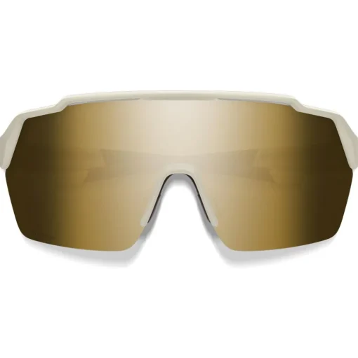 Lunettes de soleil Smith Shift Split Mag Matte Bone Chromapop Black Gold Mirror