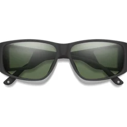 Lunettes de soleil Smith Monroe Peak Matte Black Chromapop Polarized Gray Green
