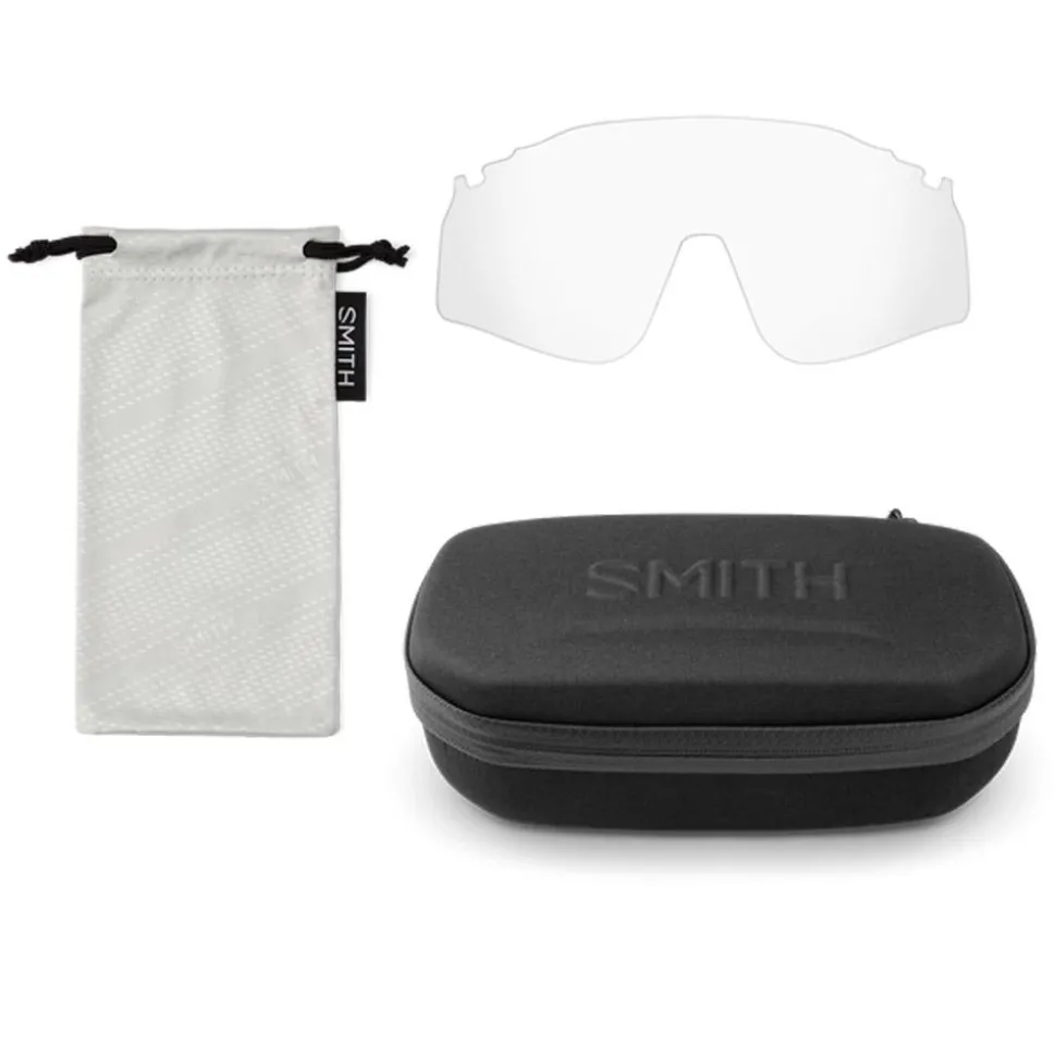 Lunettes de soleil Smith Defy Matte Chalk Rose Chromapop Rose Gold Mirror