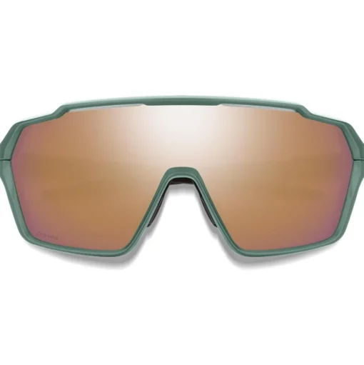 Lunettes de soleil Smith Shift Mag Alpine Green Chromapop Rose Gold Mirror