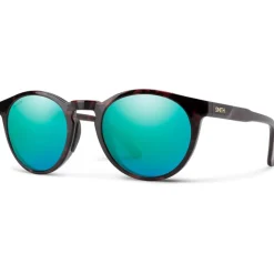 Lunettes de soleil Smith Westward Tortoise Chromapop Polar Opal Mirror