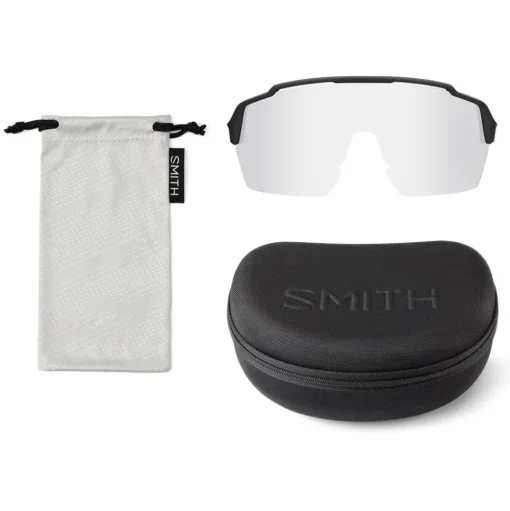 Lunettes de soleil Smith Shift Split Mag Matte Stone Moss Chromapop Green Mirror