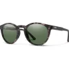 Lunettes de soleil Smith Westward Matte Gray Tortoise Chromapop Polar Gray Green