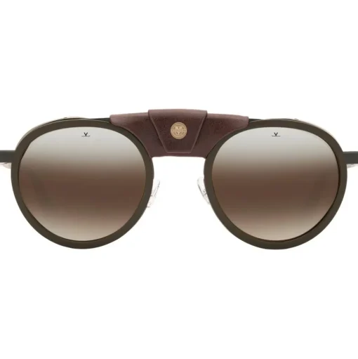 Lunettes de soleil Vuarnet Glacier Buckle Khaki Brown Brownlynx