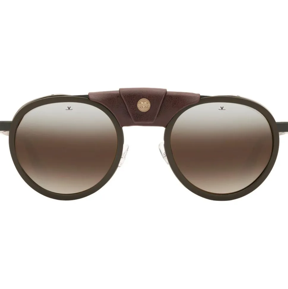 Lunettes de soleil Vuarnet Glacier Buckle Khaki Brown Brownlynx