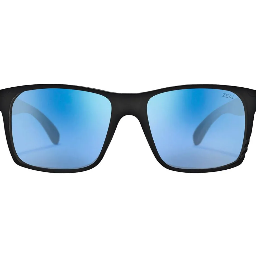 Lunettes de soleil Zeal Brewer Gloss Black Ellume Polarized Horizon Blue