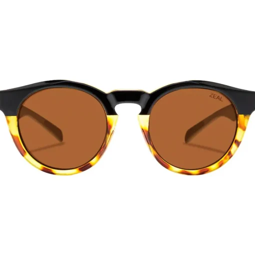 Lunettes de soleil Zeal Crowley Black Tortoise Ellume Copper Polarized