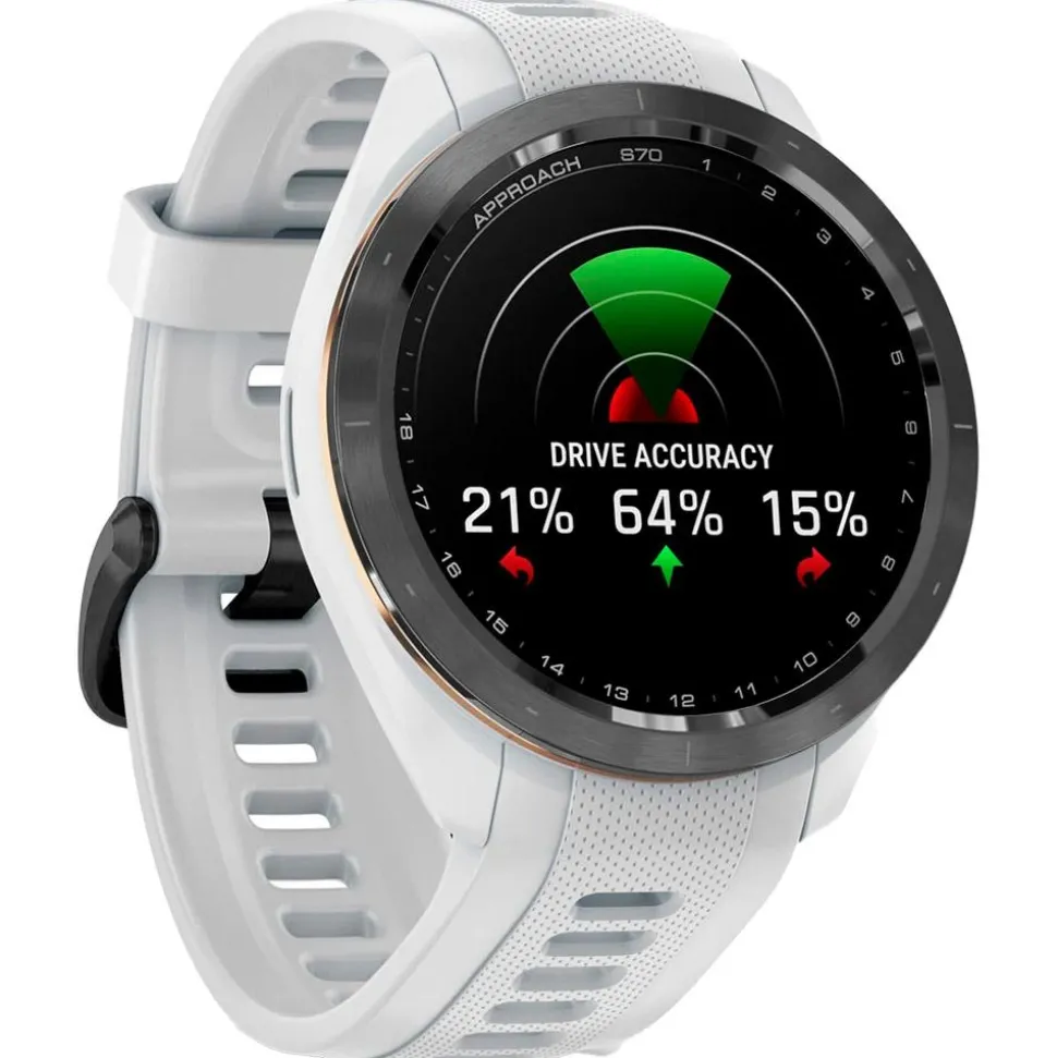 Montre GPS Garmin Approach S70 42mm Blanc