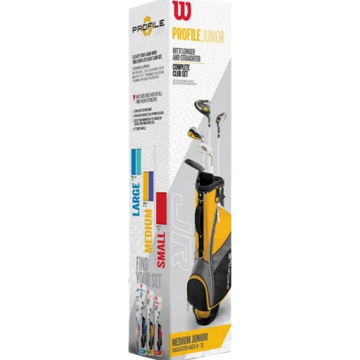 Pack 1/2 serie Wilson Profile JGI Medium 8-11 ans (127 à 142cm)