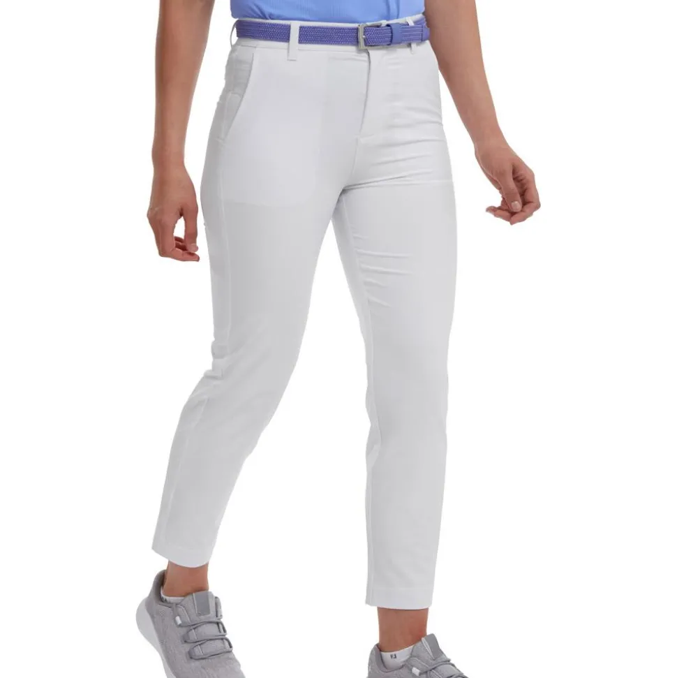 Pantalon Footjoy Stretch Cropped Pants 7/8 White