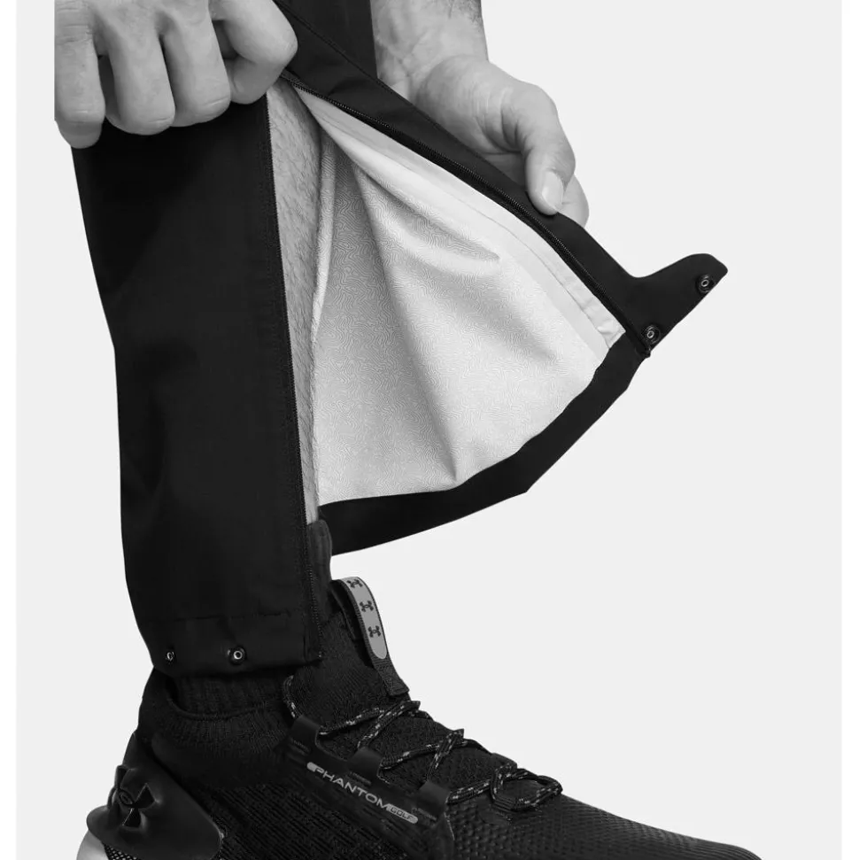 Pantalon pluie Under Armour Stormproof Rain Pant Regular Midnight Navy Mettallic Silver