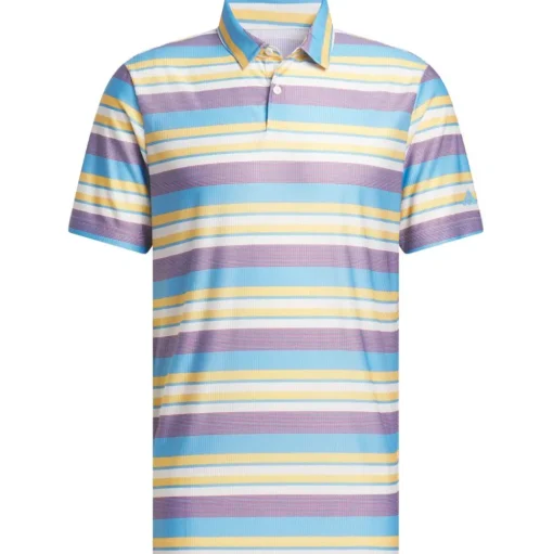Polo adidas Heat Rdy Stripe Polo Semi Spark
