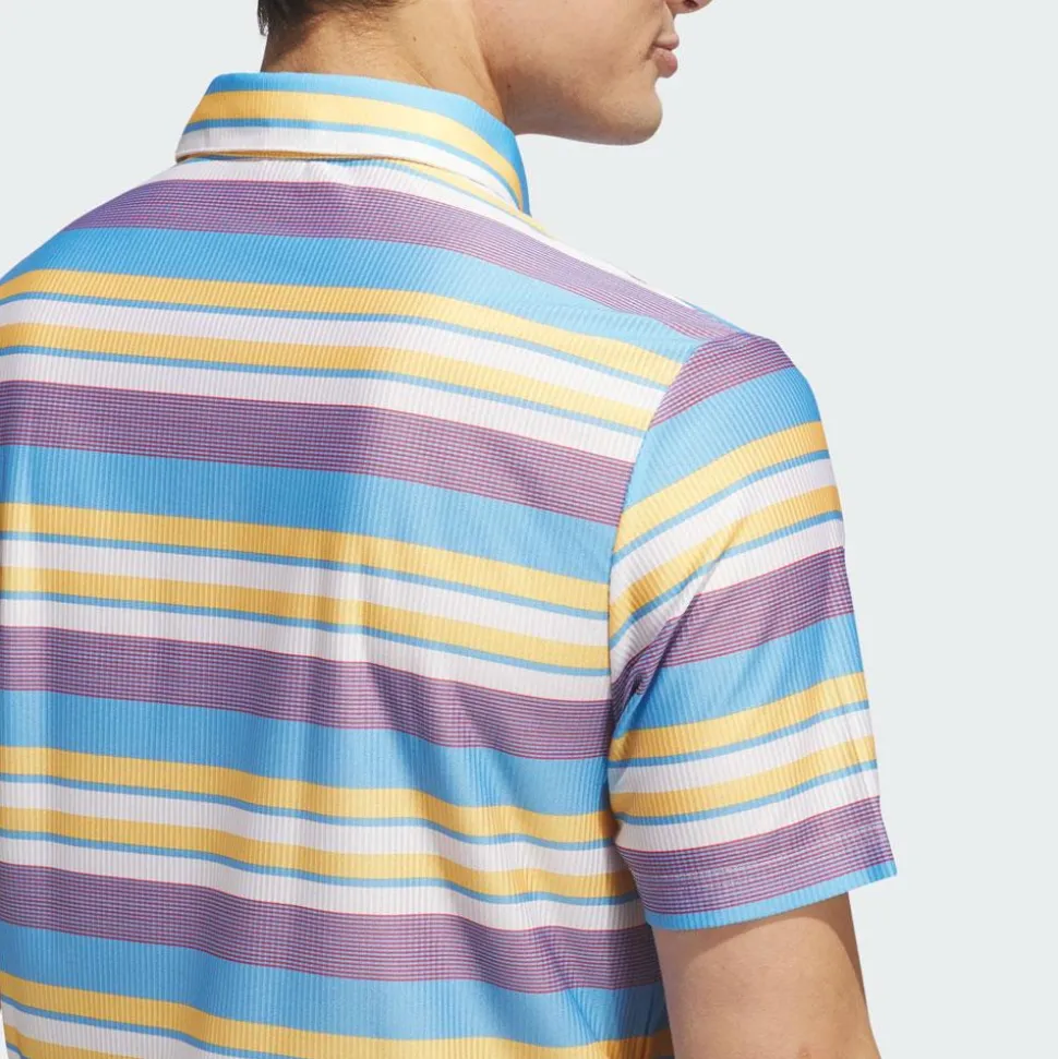 Polo adidas Heat Rdy Stripe Polo Semi Spark