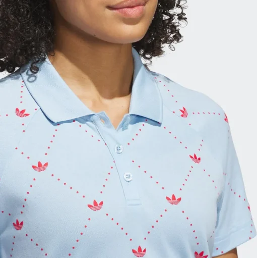 Polo adidas Originals F Novelty Polo W Clear Sky