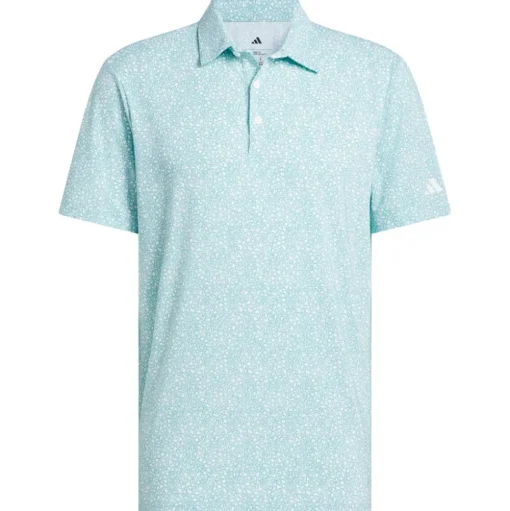 Polo adidas Ultimate365 Mini Bunker Pure Teal