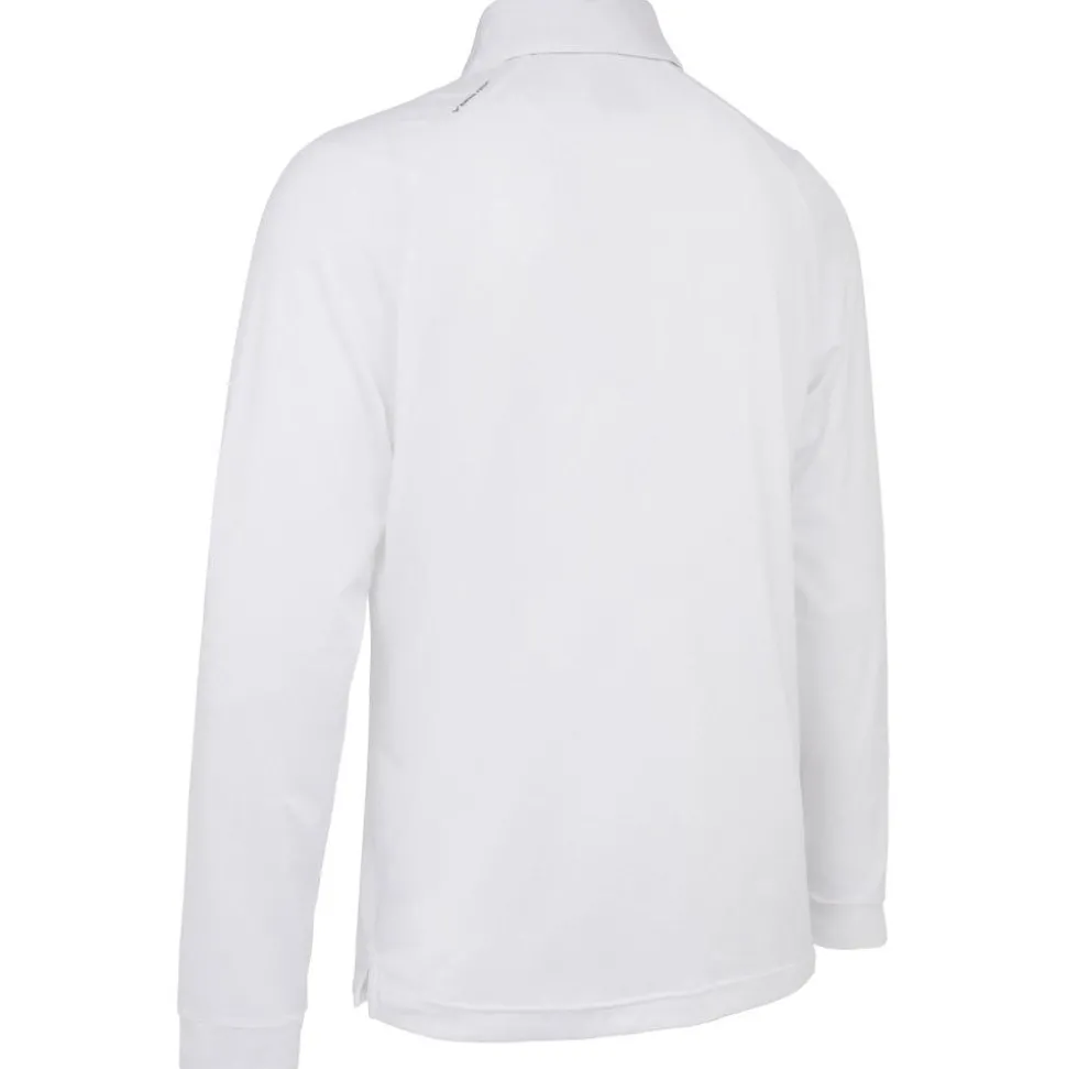 Polo Callaway Golf Emea Ls Performance Bright White