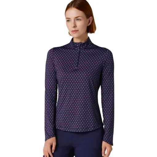 Polo Callaway Golf Gradient Geo Sun Pro Peacoat