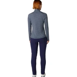 Polo Callaway Golf Mini Geo Sun Protect Peacoat