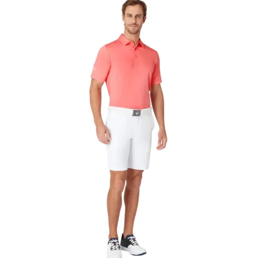 Polo Callaway Golf Swingtech Solid Strawberry Pink