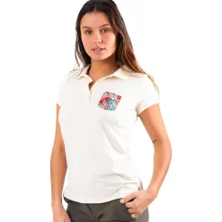 Polo Chiberta Flory Ecru