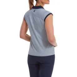 Polo Footjoy End On End Striped Lisle Navy