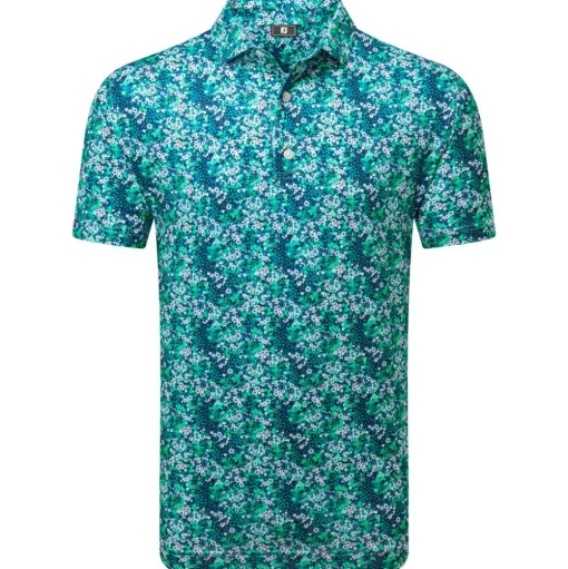 Polo Footjoy Garden Print Navy
