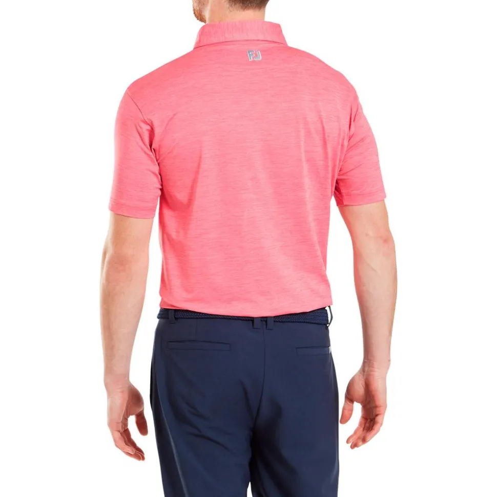 Polo Footjoy Heather Lisle With Pink Lemond