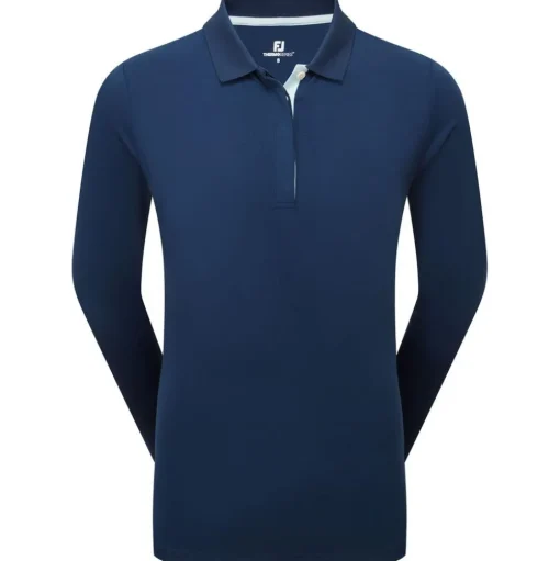 Polo Footjoy Thermoseries Long Sleeves Navy