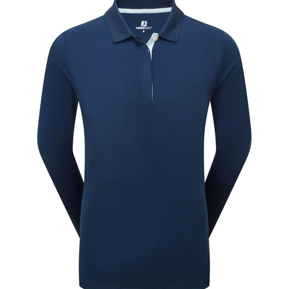 Polo Footjoy Thermoseries Long Sleeves Navy