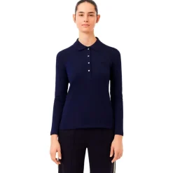 Polo Lacoste Long Sleeve Polo Marine