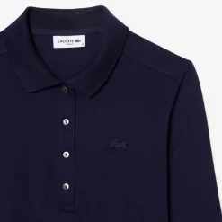 Polo Lacoste Long Sleeve Polo Marine