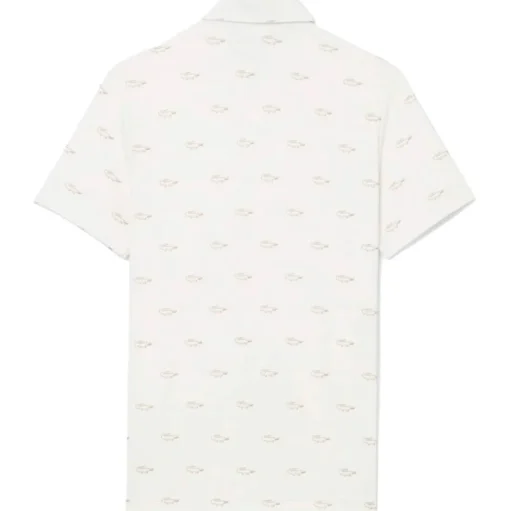 Polo Lacoste Polo Print Farine Viennois
