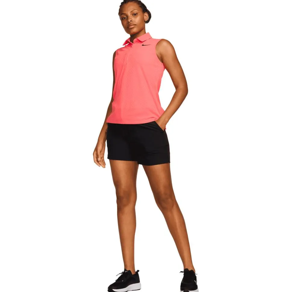 Polo Nike Dri Fit Adv Tour SL Light Wild Mango