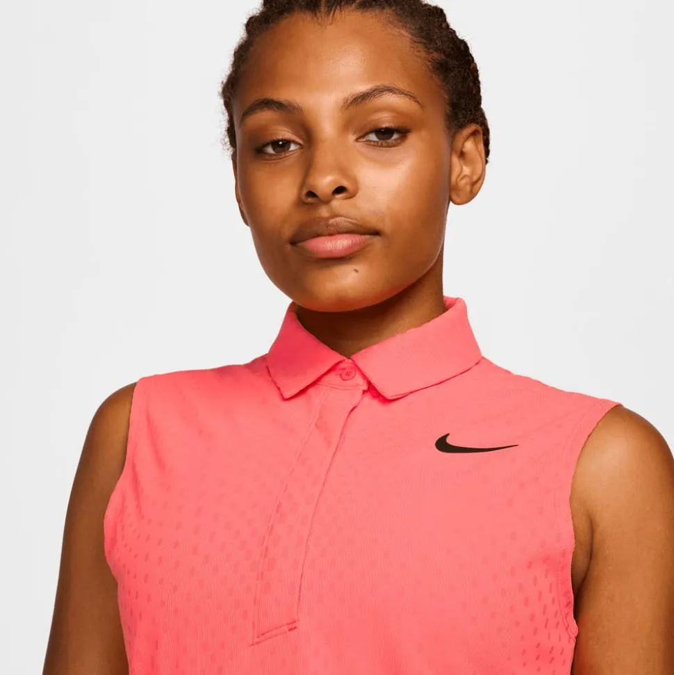 Polo Nike Dri Fit Adv Tour SL Light Wild Mango